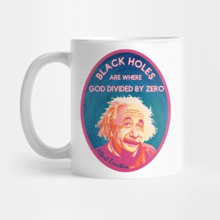 A Einstein On Black Holes Mug